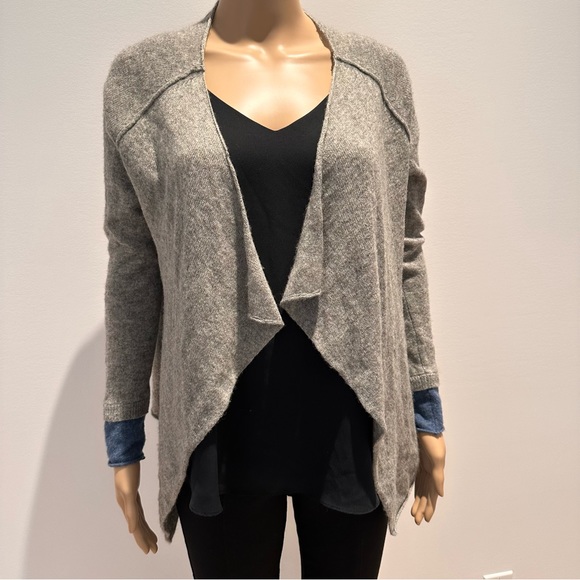 CASHMERE Open Front Cardigan - Picture 4 of 11